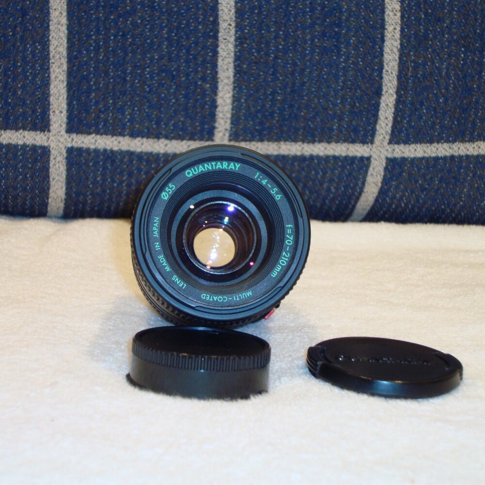 Quantaray Zoom 70-210mm f4-5.6 Lens Minolta, Nikon & Pentax - SEE DESCRIPTION!